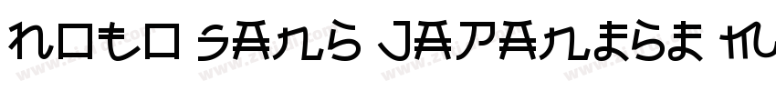 Noto Sans Japanese M字体转换 Noto Sans Japanese M字体转换